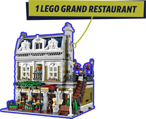 Lego Restaurant Parisien